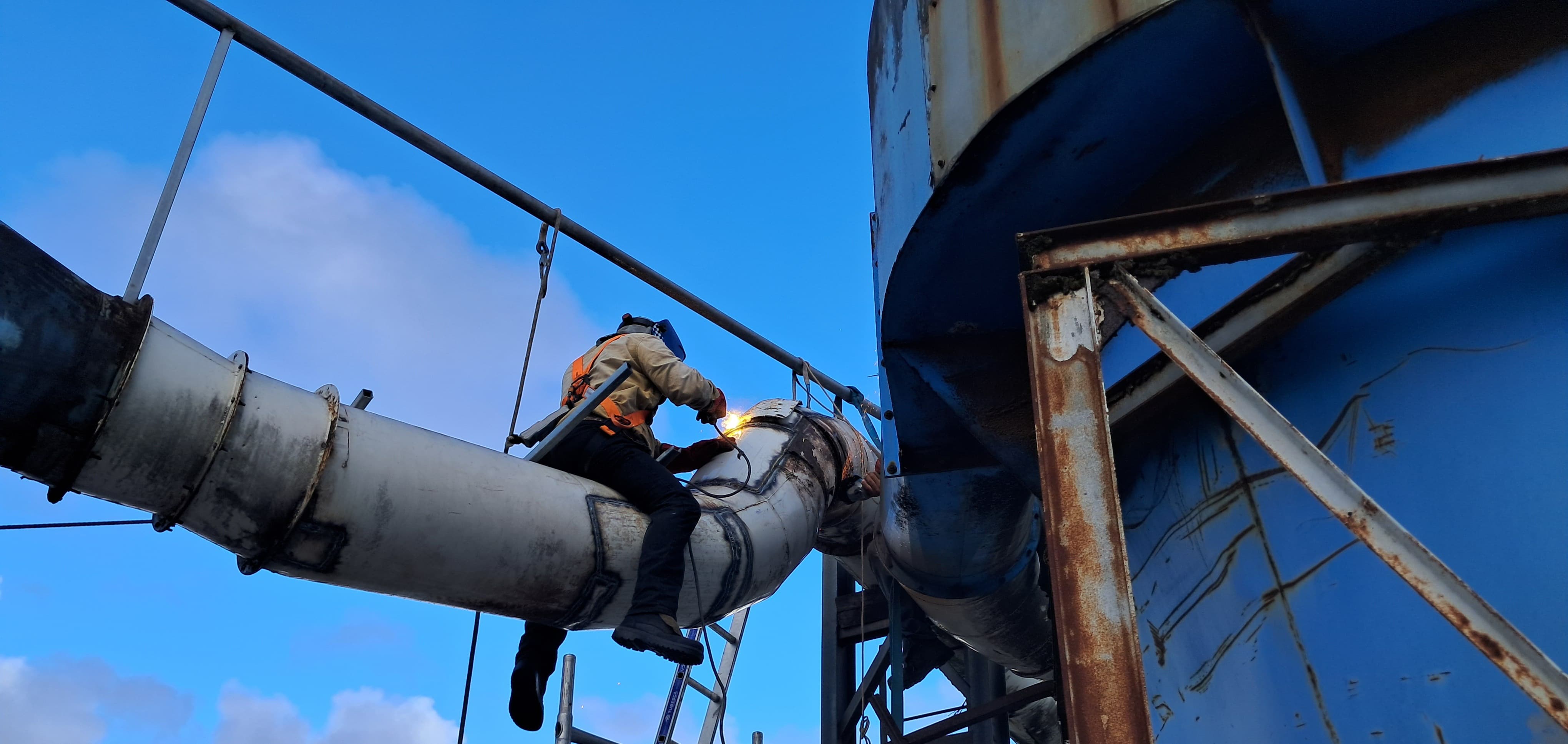 Exemple 5 de réalisation en soudure en acier