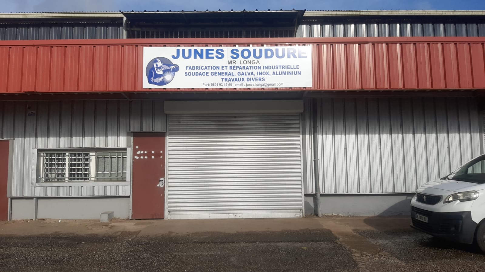 Extérieur de l'entreprise Junes Soudure